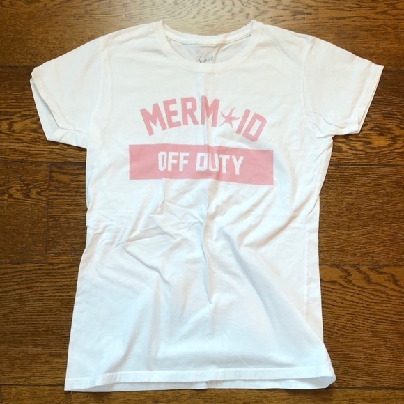 Off Duty Mermaid Graphic Tee - Picture 1 of 3